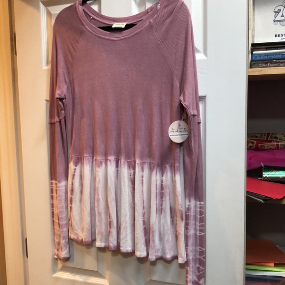 Peach Love California Dye Top M - Picture 3 of 4